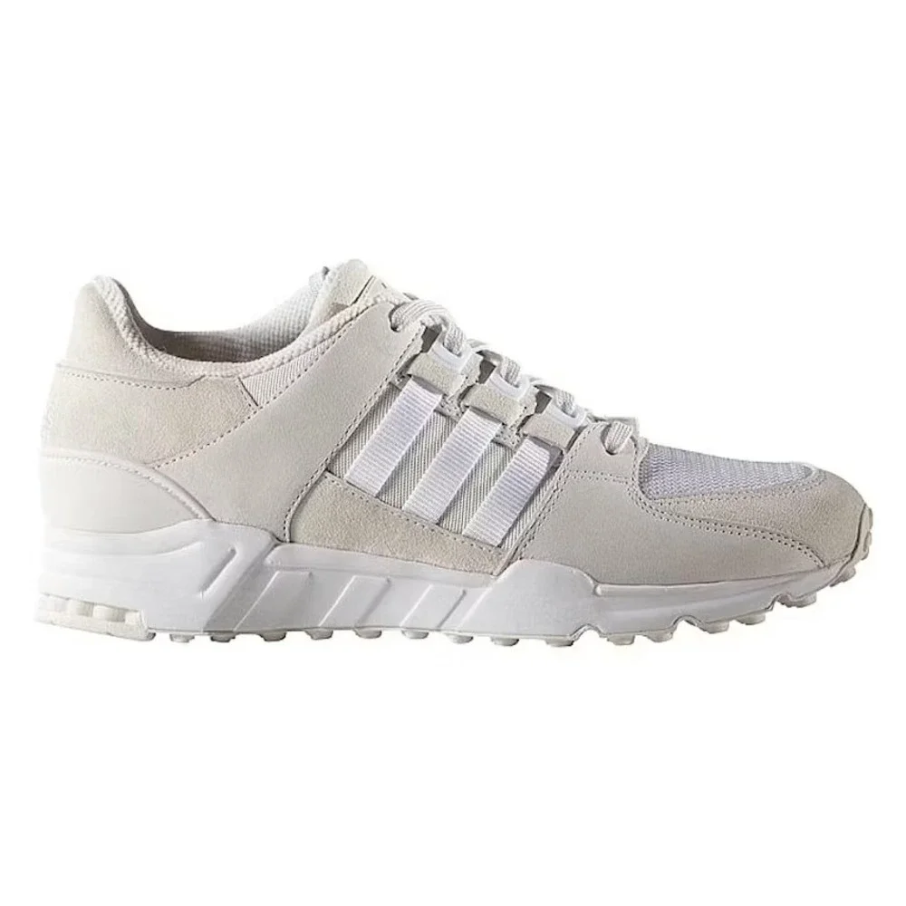 Adidas EQT Support ADV 91-17 Mens 9.5 White Grey Suede Mesh BY9582 Sneakers